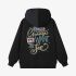 Black Letter Graphic Hoodie GM8801-197