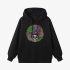 Black Skeletons Graphic Hoodie GM8801-201