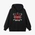 Black Letter Graphic Hoodie GM8801-234