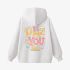 White Letter Graphic Hoodie GM8802-190