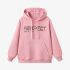 Pink Letters Print Hoodie GM8803-137