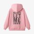 Pink Letters Print Hoodie GM8803-158