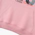 Pink Numbers Print Hoodie GM8803-159