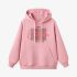 Pink Letters Print Hoodie GM8803-162