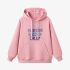 Pink Letter Graphic Hoodie GM8803-192