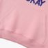 Pink Letter Graphic Hoodie GM8803-192