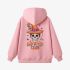 Pink Skeletons Graphic Hoodie GM8803-202