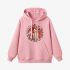 Pink Skeletons Graphic Hoodie GM8803-207