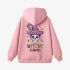 Pink Skeletons Graphic Hoodie GM8803-211