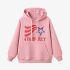 Pink Letter Graphic Hoodie GM8803-218