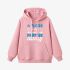 Pink Letter Graphic Hoodie GM8803-222