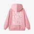 Pink Letter Graphic Hoodie GM8803-224