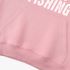 Pink Letter Graphic Hoodie GM8803-225