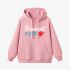 Pink Letter Graphic Hoodie GM8803-229