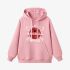 Pink Letter Graphic Hoodie GM8803-234