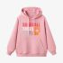 Pink Letter Graphic Hoodie GM8803-237