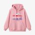 Pink Letter Graphic Hoodie GM8803-239