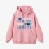 Pink Letter Graphic Hoodie GM8803-242