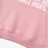 Pink Letter Graphic Hoodie GM8803-243