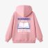 Pink Letter Graphic Hoodie GM8803-244