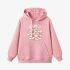 Pink Animal Graphic Hoodie GM8803-248