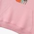 Fox Geometric Graphic Pink Hoodie GM8803-258