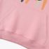 kitten Geometric Graphic Pink Hoodie GM8803-265