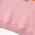 Squirrel Geometric Graphic Pink Hoodie GM8803-271