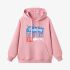 Fish Letter Pink Hoodie GM8803-280