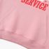 Letter Graphic Pink Hoodie GM8803-286