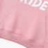 Letter Graphic Pink Hoodie GM8803-289