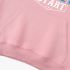 Letter Graphic Pink Hoodie GM8803-294