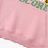 Letter Graphic Pink Hoodie GM8803-295