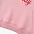 Letter Graphic Pink Hoodie GM8803-297