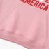 Letter Graphic Pink Hoodie GM8803-300