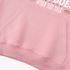 Letter Graphic Pink Hoodie GM8803-317