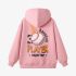 Pink Letters Print Hoodie GM8803-35