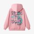 Pink Cartoon Print Hoodie GM8803-39