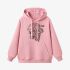 Pink Animal Print Hoodie GM8803-41