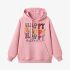 Pink Letters Print Hoodie GM8803-57