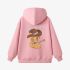 Pink Cartoon Print Hoodie GM8803-93