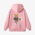 Pink Cartoon Print Hoodie GM8803-94