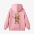 Pink Cartoon Print Hoodie GM8803-95