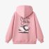 Pink Cartoon Print Hoodie GM8803-96