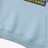 Sky Blue Letters Print Hoodie GM8804-155