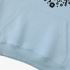 Sky Blue Letters Print Hoodie GM8804-170