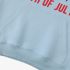 Sky Blue Letter Graphic Hoodie GM8804-218