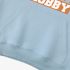 Sky Blue Letter Graphic Hoodie GM8804-233