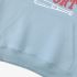 Sky Blue Letter Graphic Hoodie GM8804-235