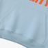 Sky Blue Letter Graphic Hoodie GM8804-245